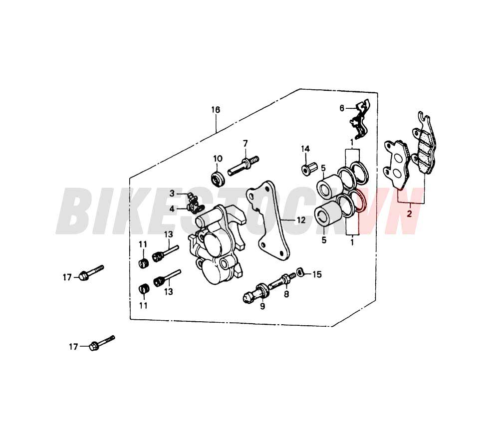 FRONT BRAKE CALIPER