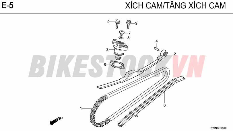 E5_XÍCH CAM/TĂNG CAM