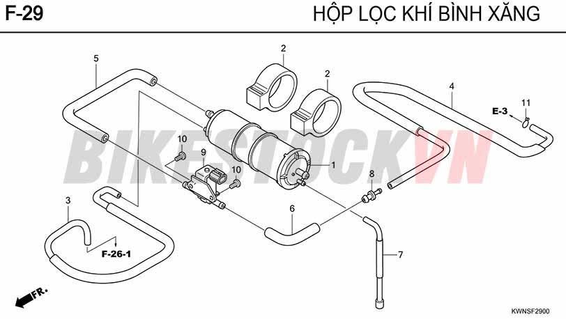 F29_HỘP LỌC KHÍ BÌNH XĂNG