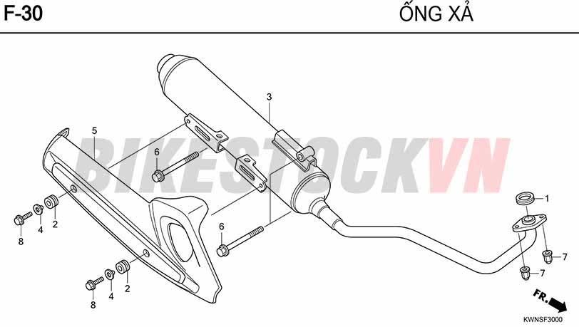 F30_ỐNG XẢ