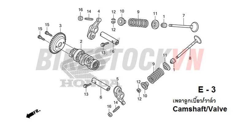 E-3_TRỤC CAM/XU PÁP