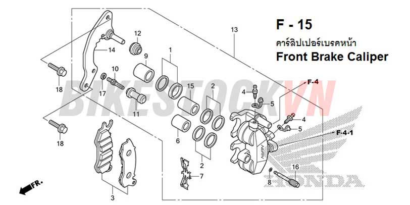 F-15_NGÀM PHANH TRƯỚC