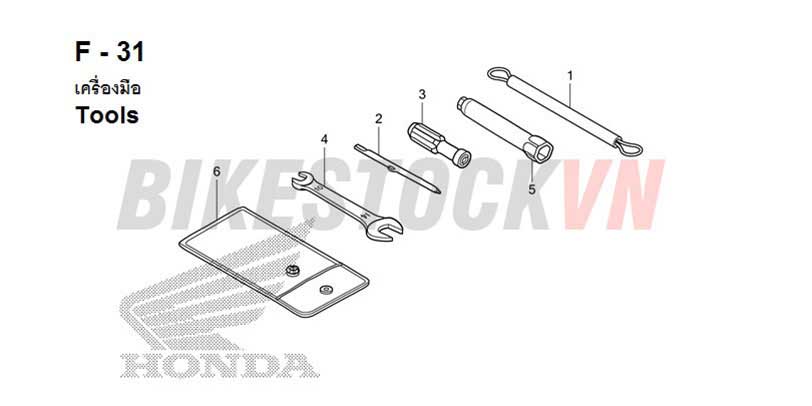 F-31_BỘ DỤNG CỤ