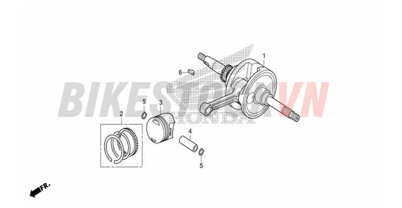 E-16_TRỤC CƠ/PISTON