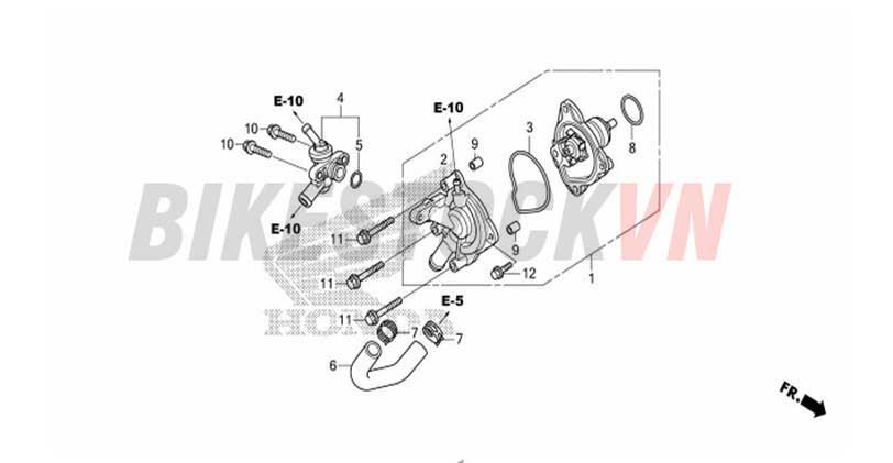 E-6_BƠM DUNG DỊCH LÀM MÁT