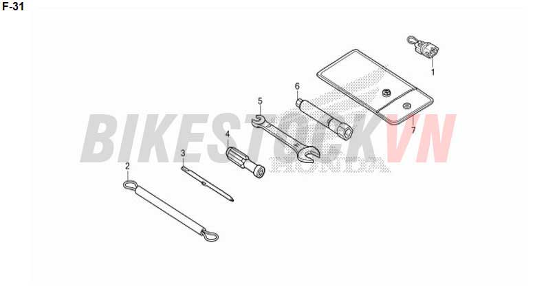 F-31_BỘ DỤNG CỤ 