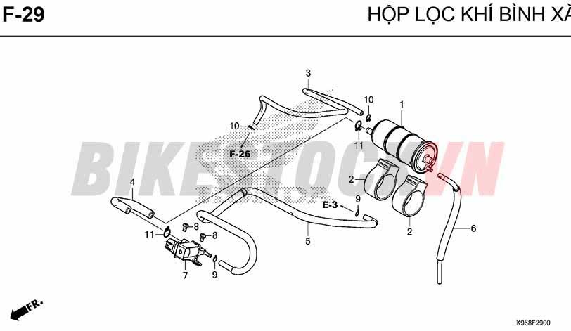 F29_HỘP LỌC KHÍ BÌNH XĂNG