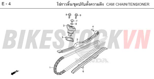 E-4_XÍCH CAM/TĂNG XÍCH CAM