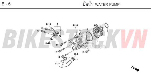 E-6_BƠM DUNG DỊCH LÀM MÁT