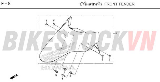 F-8_CHẮN BÙN TRƯỚC