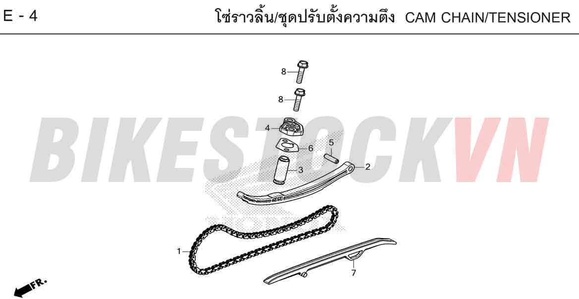 E-4_XÍCH CAM/TĂNG XÍCH CAM