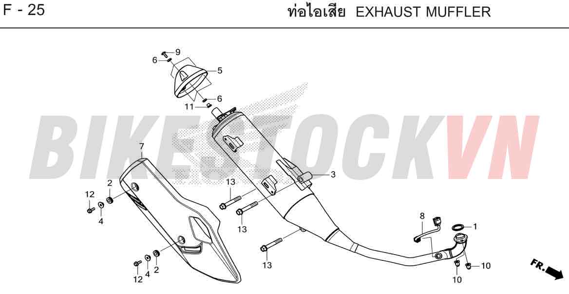 F-25_ỐNG XẢ