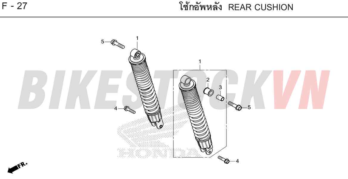 F-27_PHUỘC GIẢM XÓC SAU