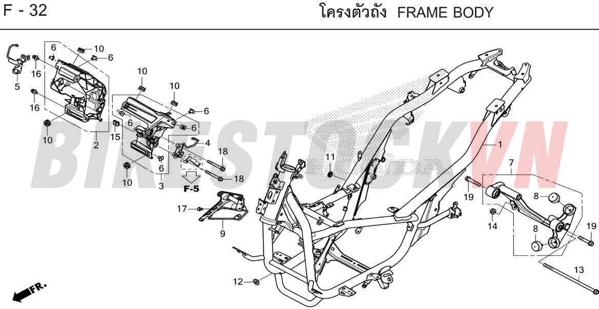 F-32_KHUNG SƯỜN XE