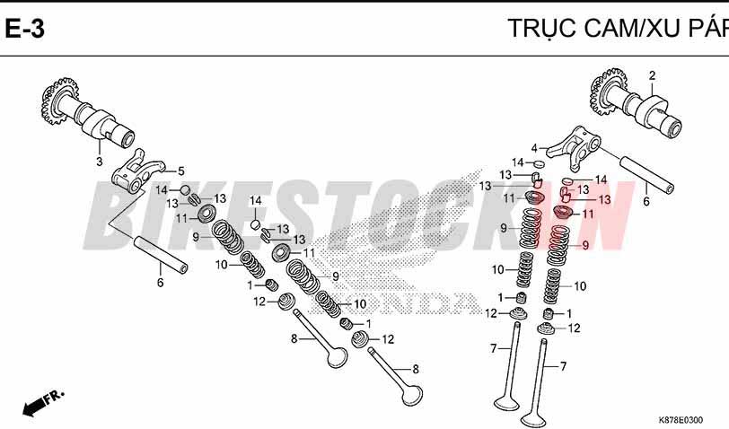 E3_TRỤC CAM/XU PÁP