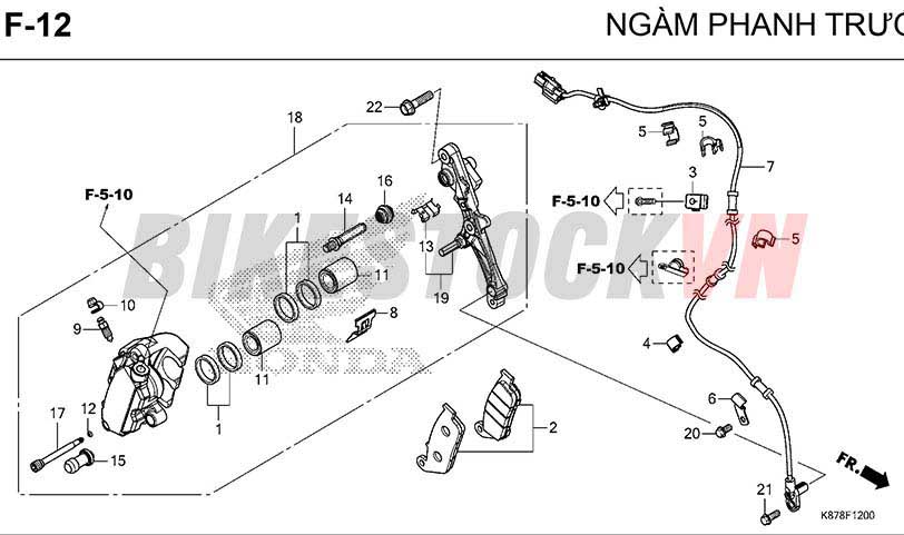 F12_NGÀM PHANH TRƯỚC