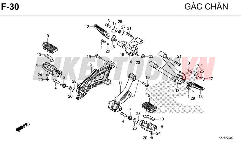 F30_GÁC CHÂN