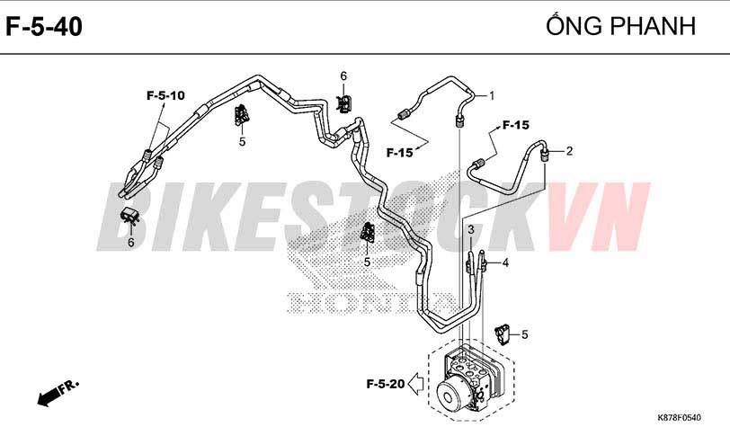 F5-40_ỐNG PHANH