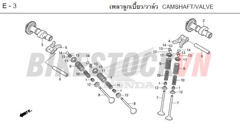 E-3_TRỤC CAM/XU PÁP