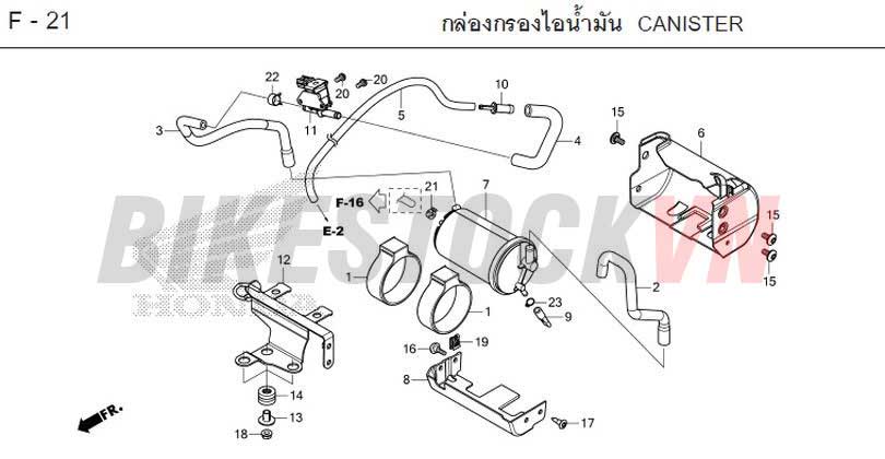 F-21_HỘP LỌC DẦU