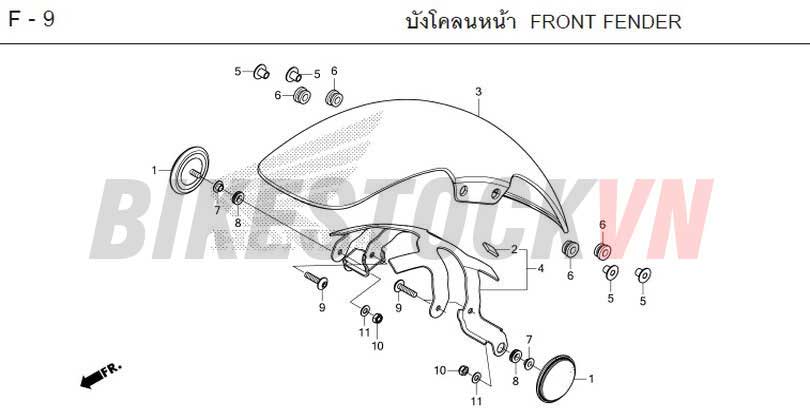 F-9_CHẮN BÙN TRƯỚC