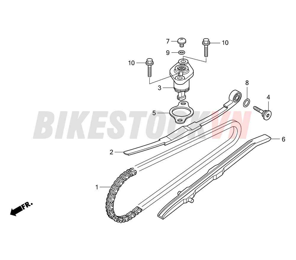 CAM CHAIN/TENSIONER