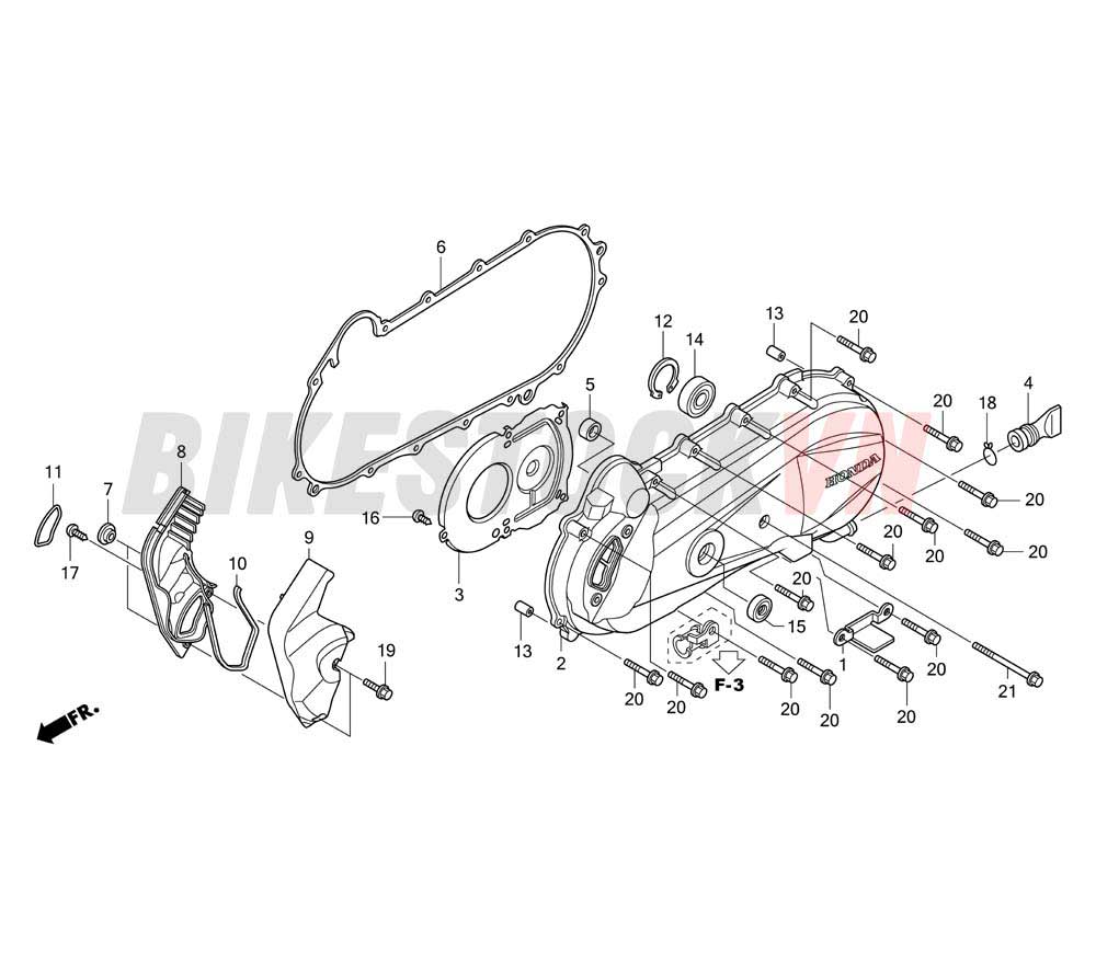 LEFT CRANKCASE COVER