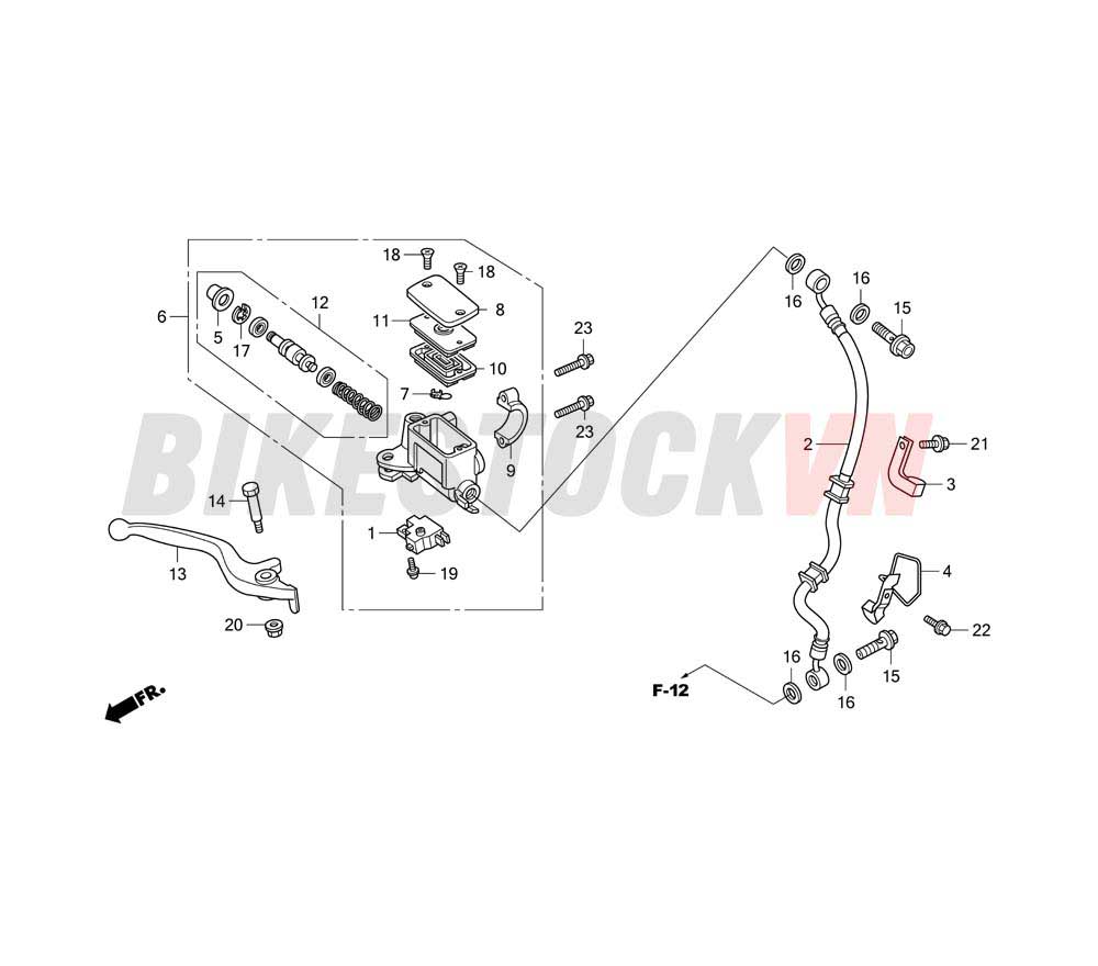 FRONT BRAKE MASTER CYLINDER