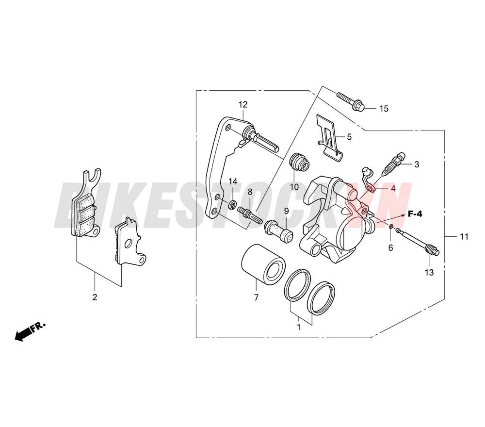 FRONT BRAKE CALIPER