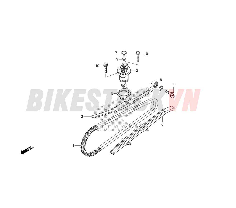 CAM CHAIN/TENSIONER