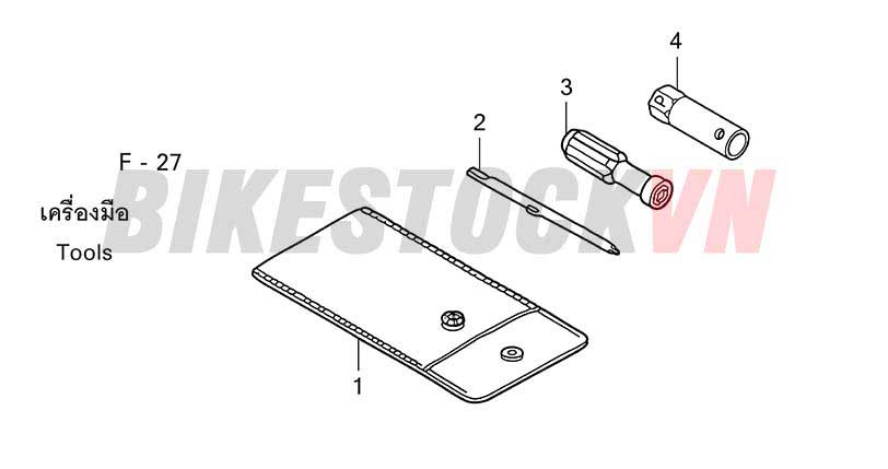 F-27_BỘ DỤNG CỤ