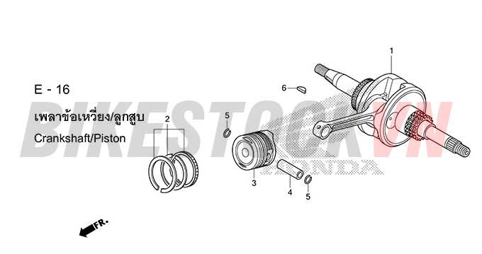 E16_TRỤC CƠ/PISTON