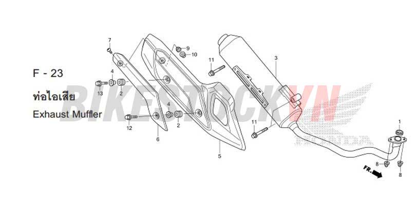 F-23_ỐNG XẢ