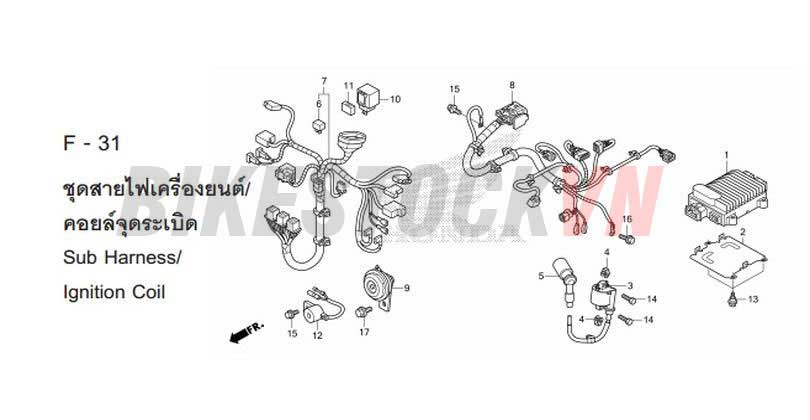 F-31_BÓ DÂY THỨ CẤP/MOBIN SƯỜN