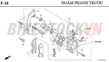 F-18_NGÀM PHANH TRƯỚC