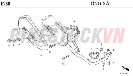 F-30_ỐNG XẢ