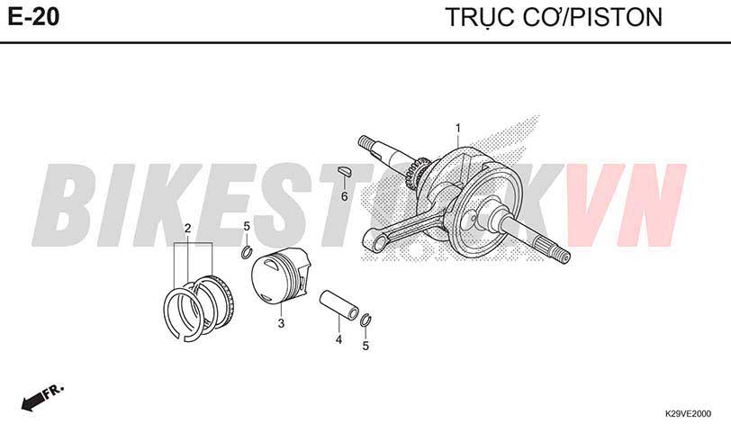 E20_TRỤC CƠ/PISTON