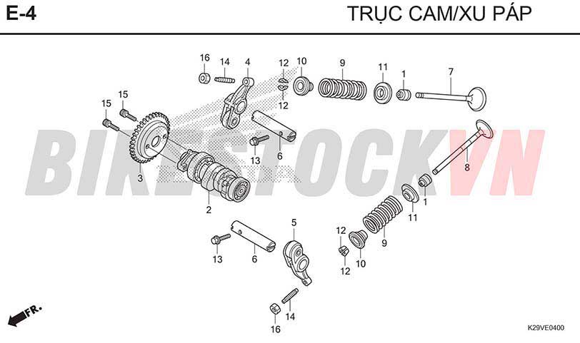 E4_TRỤC CAM/XU PÁP