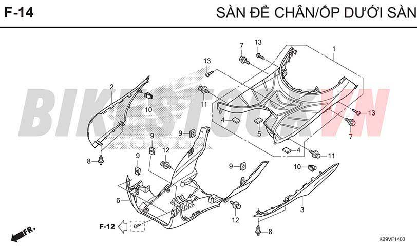 F14_SÀN ĐỂ CHÂN/ ỐP DƯỚI