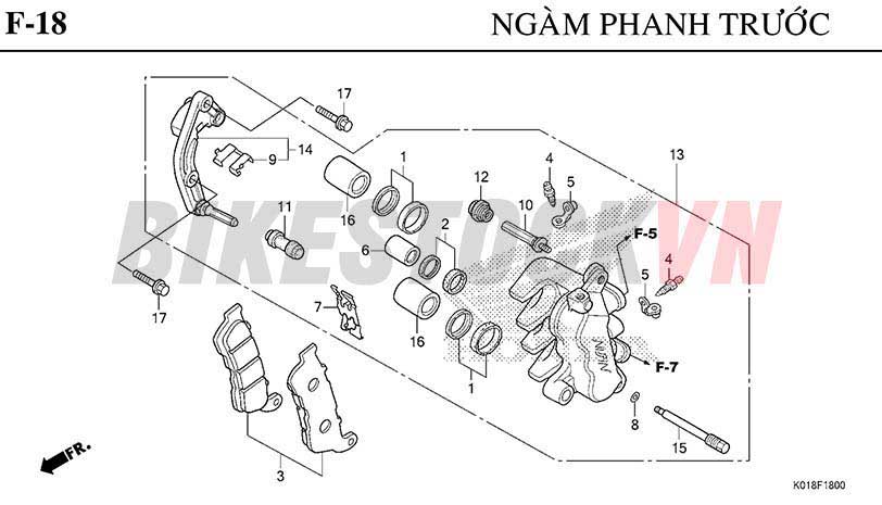 F-18_NGÀM PHANH TRƯỚC