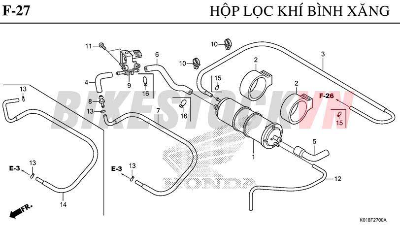 F-27_HỘP LỌC KHÍ BÌNH XĂNG