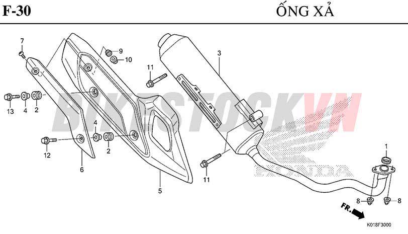 F-30_ỐNG XẢ