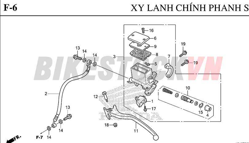 F-6_XI LANH CHÍNH/PHANH SAU