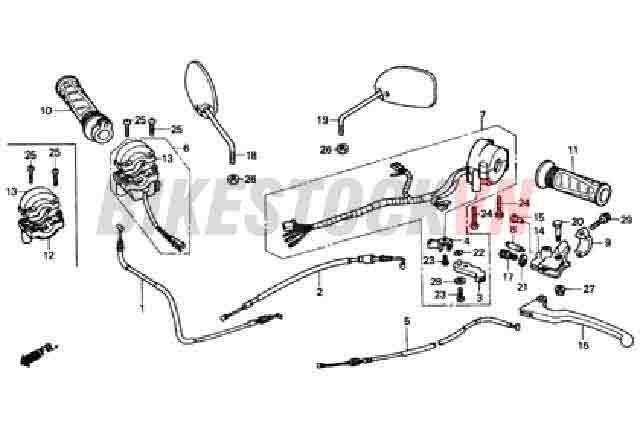 F3_TAY PHANH/CÔNG TẮC/DÂY PHANH