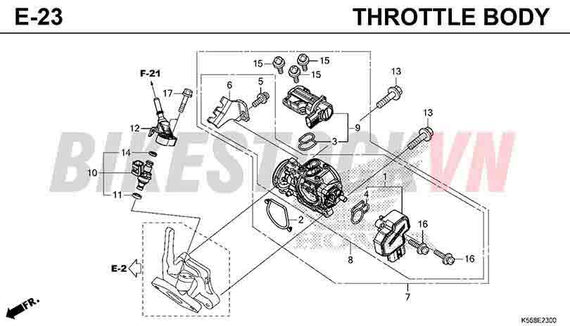 E-23_BỘ HỌNG GA