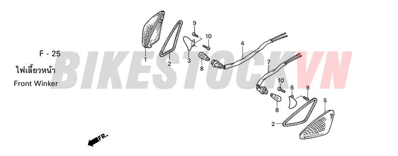 F-25_ĐÈN BÁO RẼ