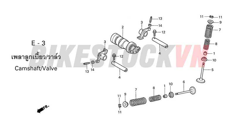 E-3_TRỤC CAM/XU PÁP