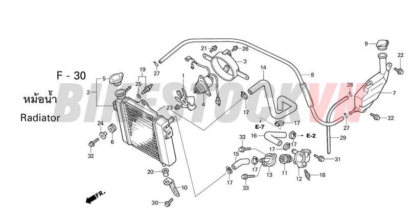 F-30_KÉT TẢN NHIỆT