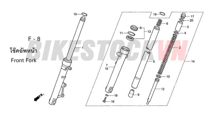 F-8_GIẢM XÓC TRƯỚC