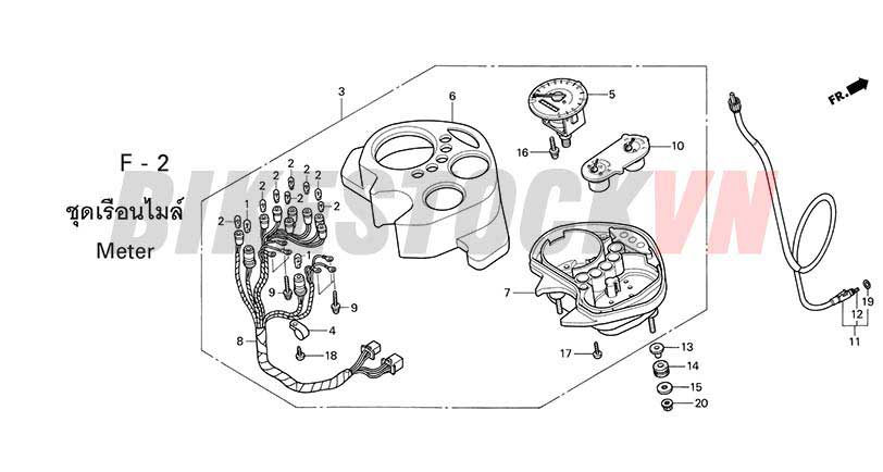 F-2_ĐỒNG HỒ CÔNG TƠ MÉT